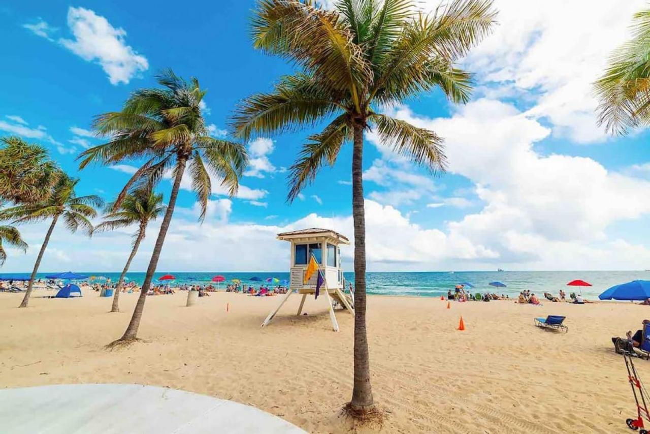 Pretty Rola 204 Upscale Spacious 1B1B Apt W King Bed At Downtown Ft Lauderdale 劳德代尔堡 外观 照片